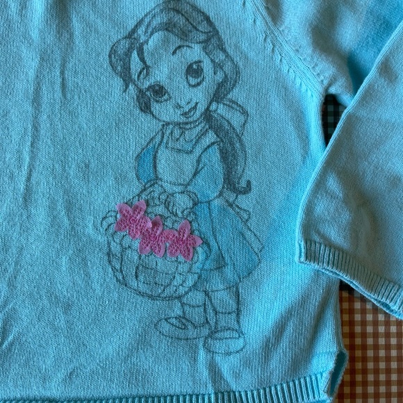 Disney Animators Belle lightweight sweater. Size 3 - Picture 3 of 16